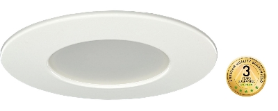 GXLL021 Svítidlo vestavné LED BONO bílý rámeček 5W NW 350lm 4000K IP65